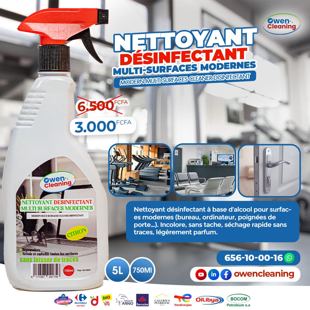 Nettoyant Multi Surface Moderne