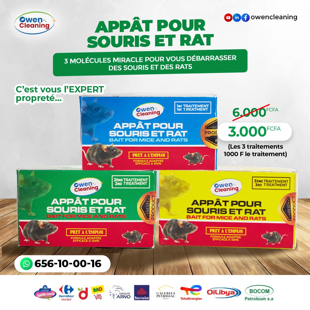 Appât pour Souris et Rat
