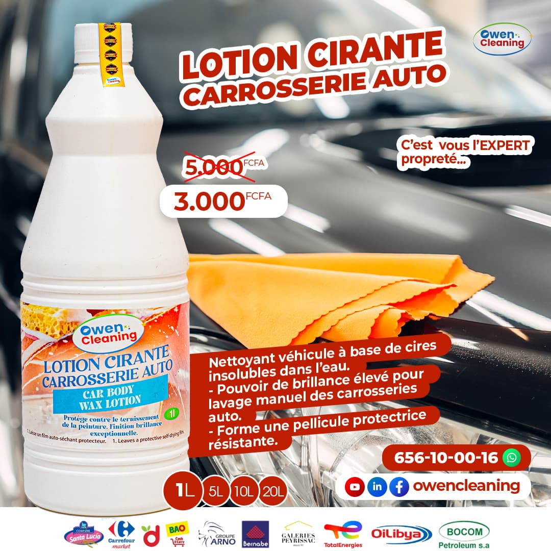 Lotion Cirante Carrosserie