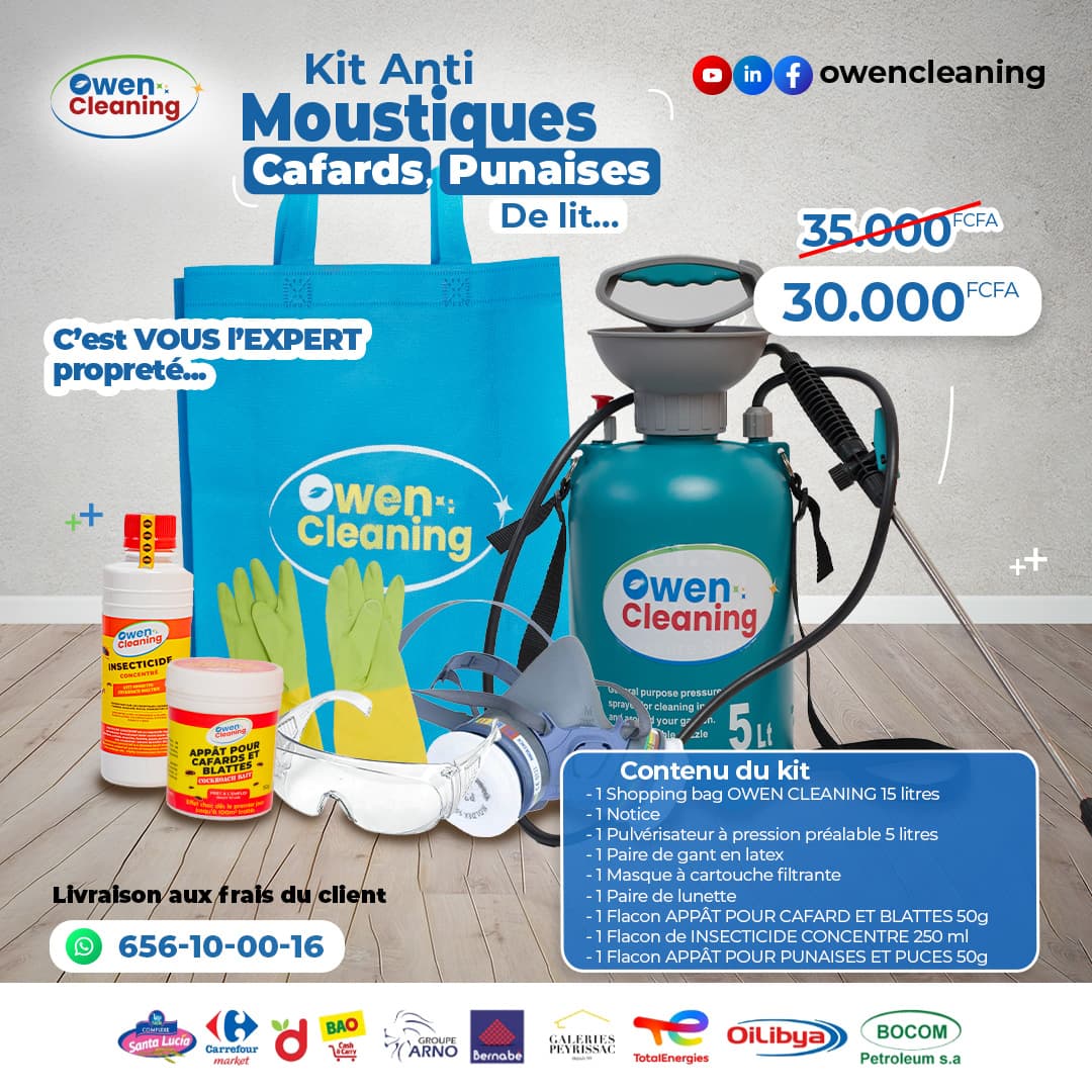 Kit Anti Moustiques et Cafards